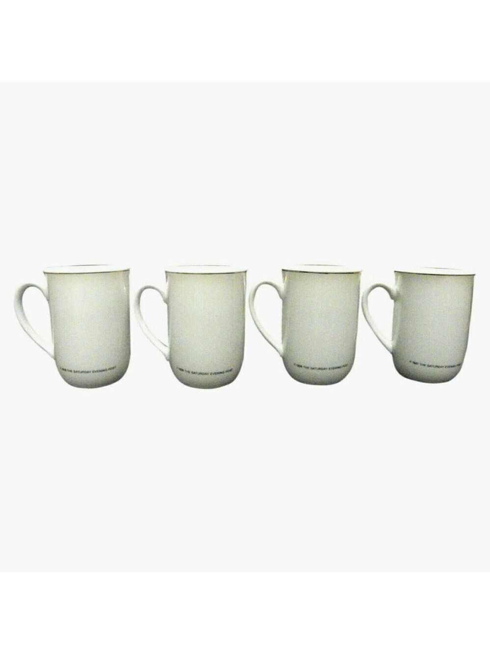 Vintage Norman Rockwell Saturday Evening Post Mug Cup Set - Picture 2 of 11